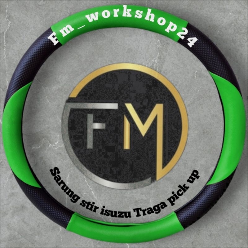 Bergaransi Sarung Stir Mobil Pick Up L300 Variasi Sabit , Cover Pelindung Stir Mobil L300 Pick Up -