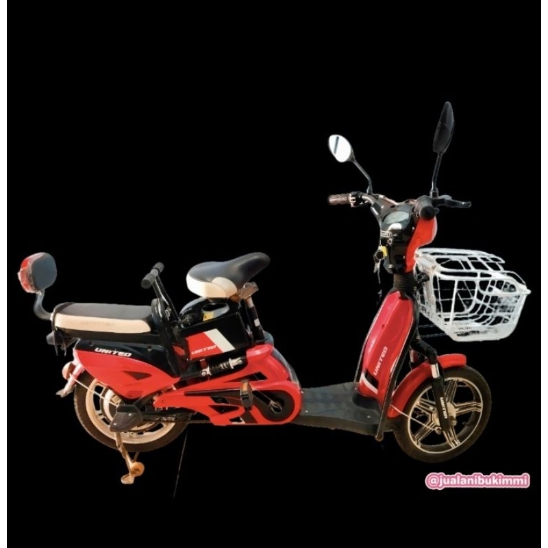 SEPEDA LISTRIK UNITED MILEZ PRELOVED
