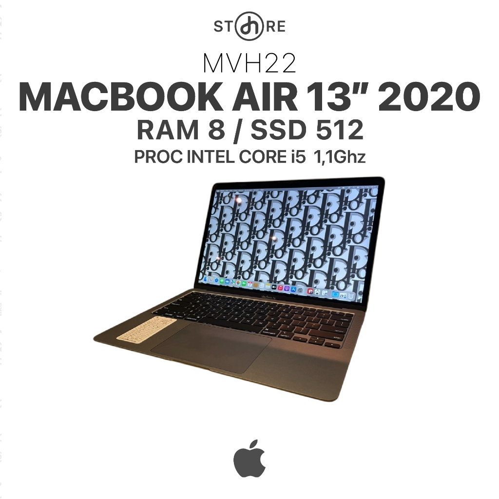 Second , Macbook Air 2020 13" , 8/512 , Grey , MVH22