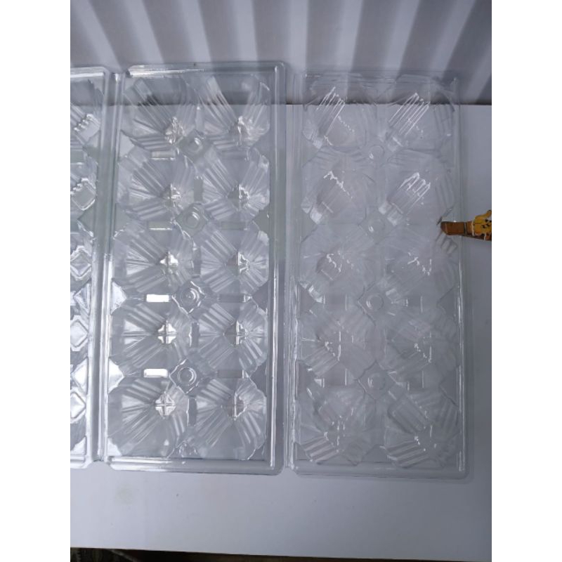 Mika telur isi 10 butir / Tray telur / Egg tray / tanpa pengunci, bahan tebal
