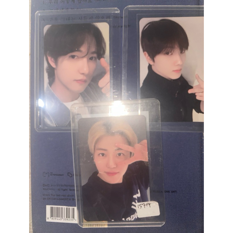 photocard nct dream candy yzy Jaemin, Jeno, Mark, Jisung, Chenle, renjun