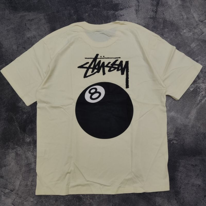 Kaos T-shirt Stussy Eightball 8ball second bekas