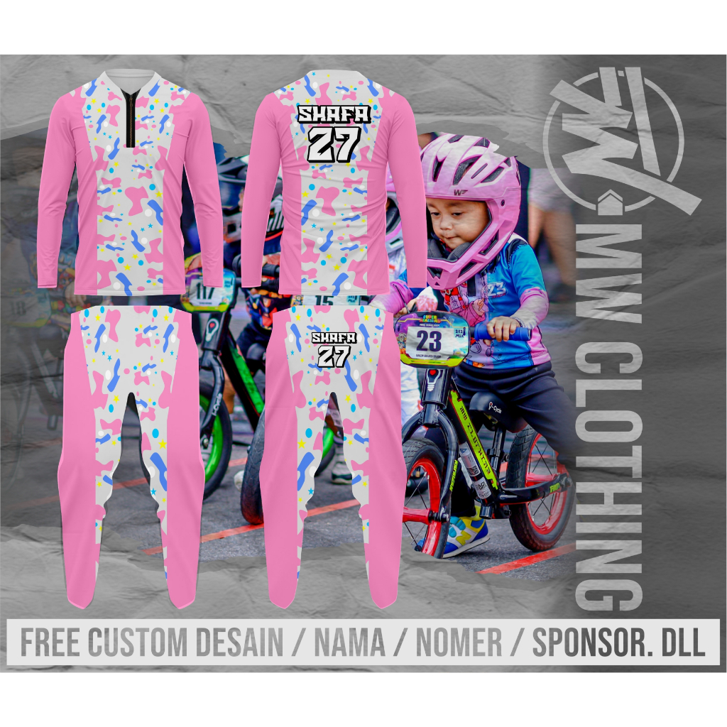 CUSTOM JERSEY PUSHBIKE