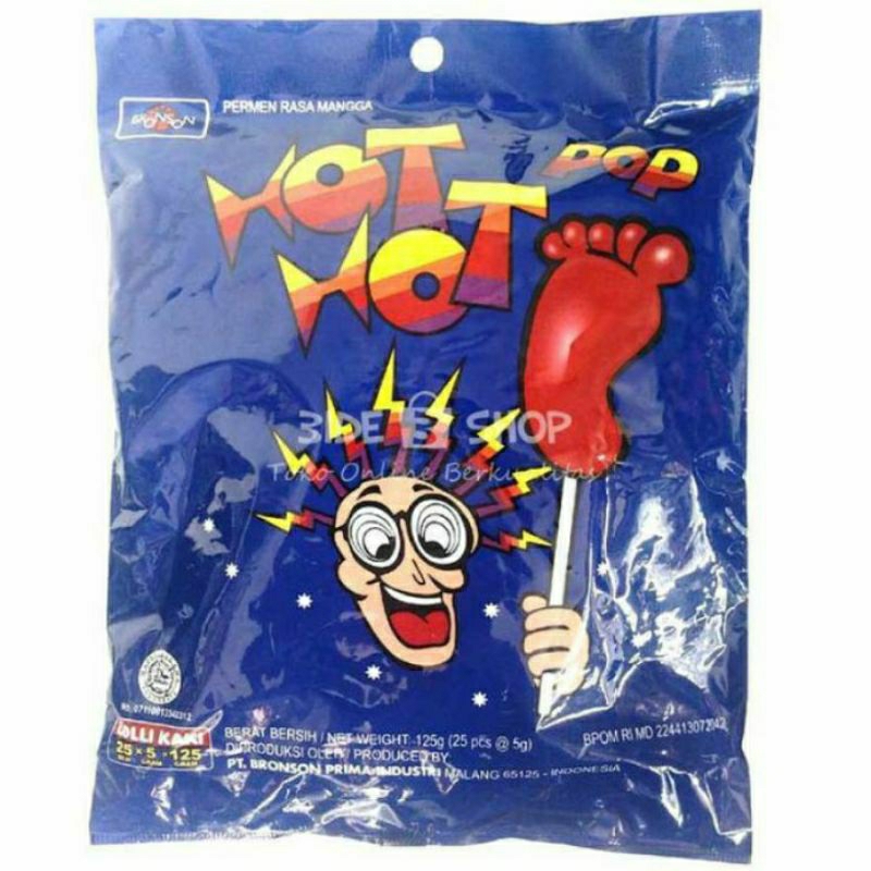 

PERMEN HOT HOT POP SAK kecil isi 25pcs