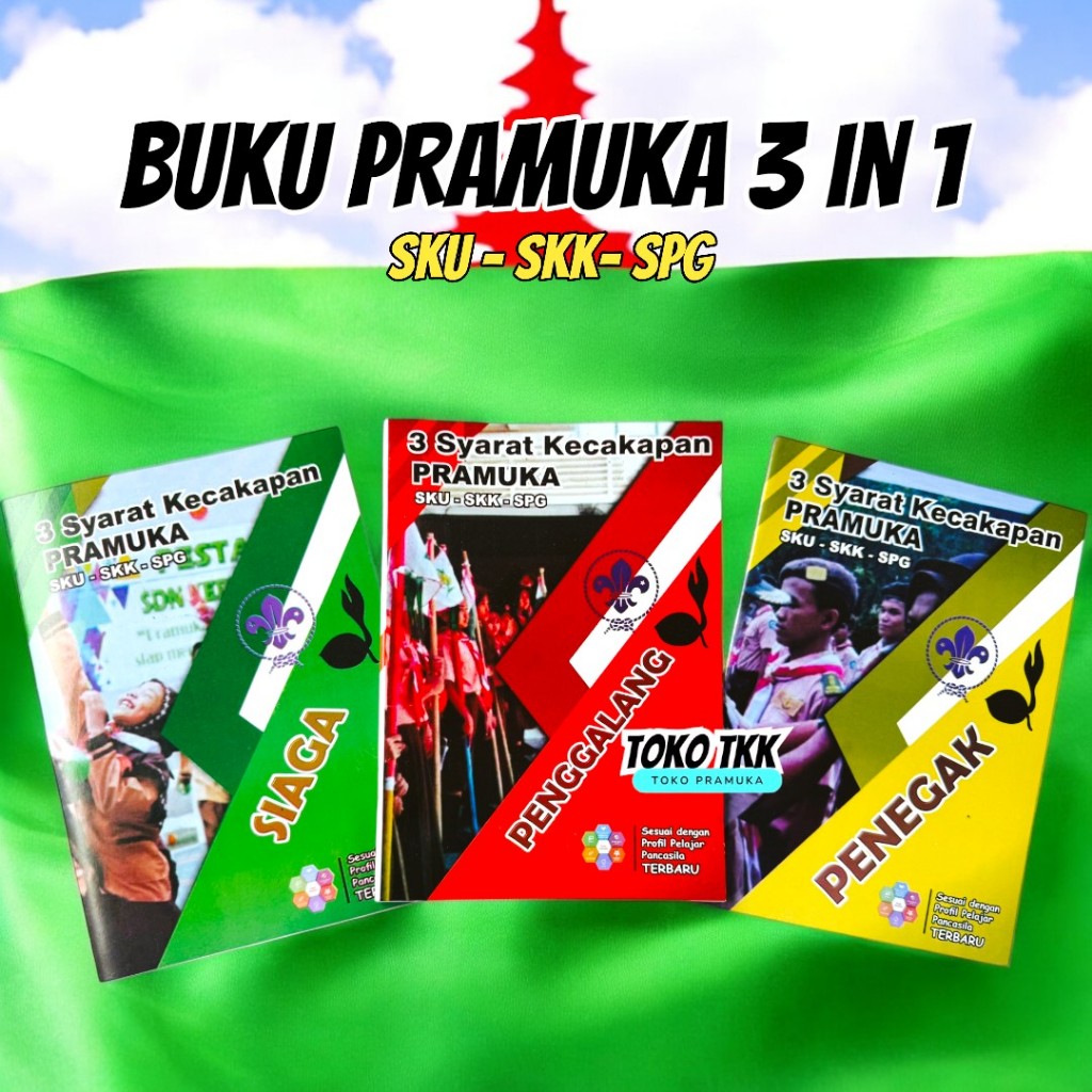 Buku sku skk spg pramuka 3 in 1