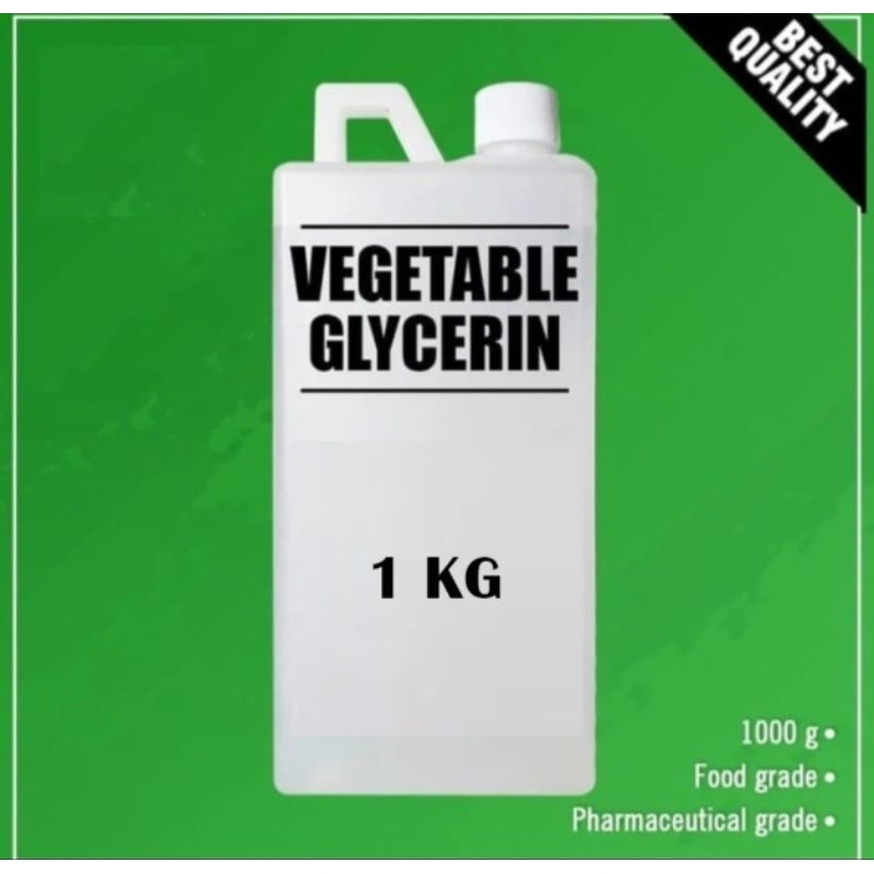 Gliserin Nabati / Vegetable Glycerine USP Grade ada COA (1 KG)