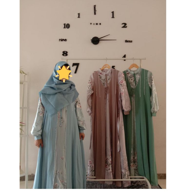 gamis lebaran brand qory