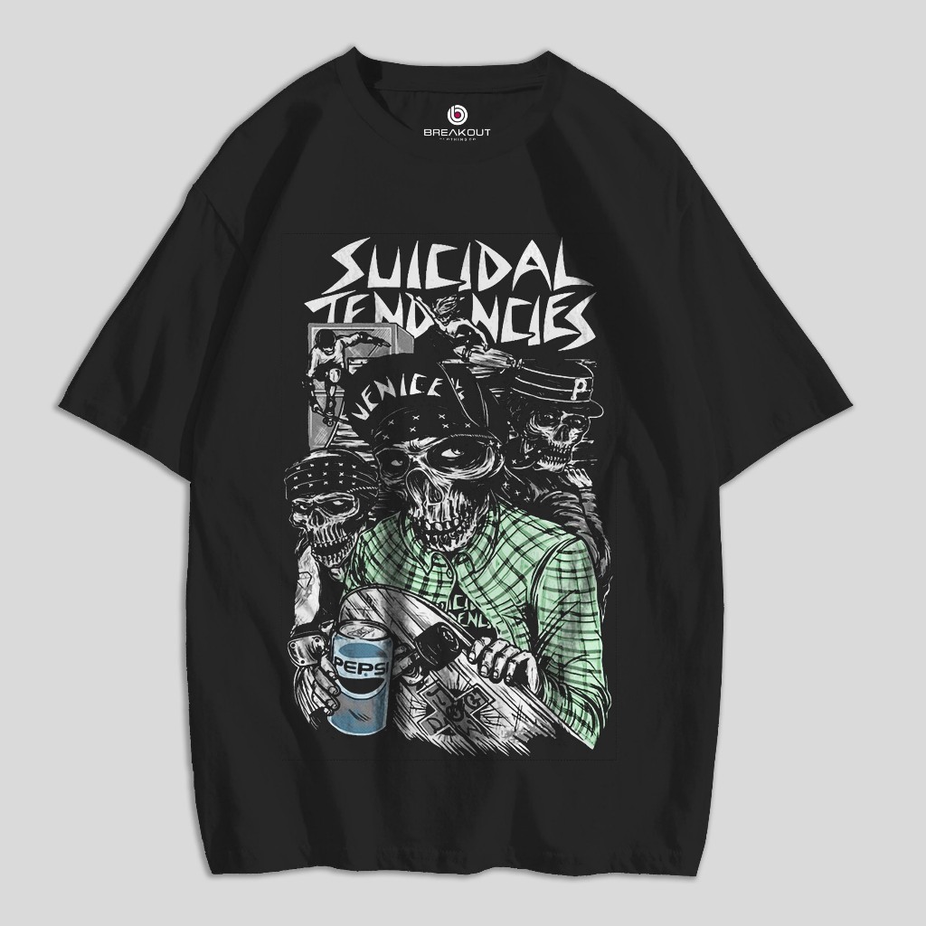 kaos band suicidal tendencies  tshirt suicidal tendencies kaos musik kaos metal