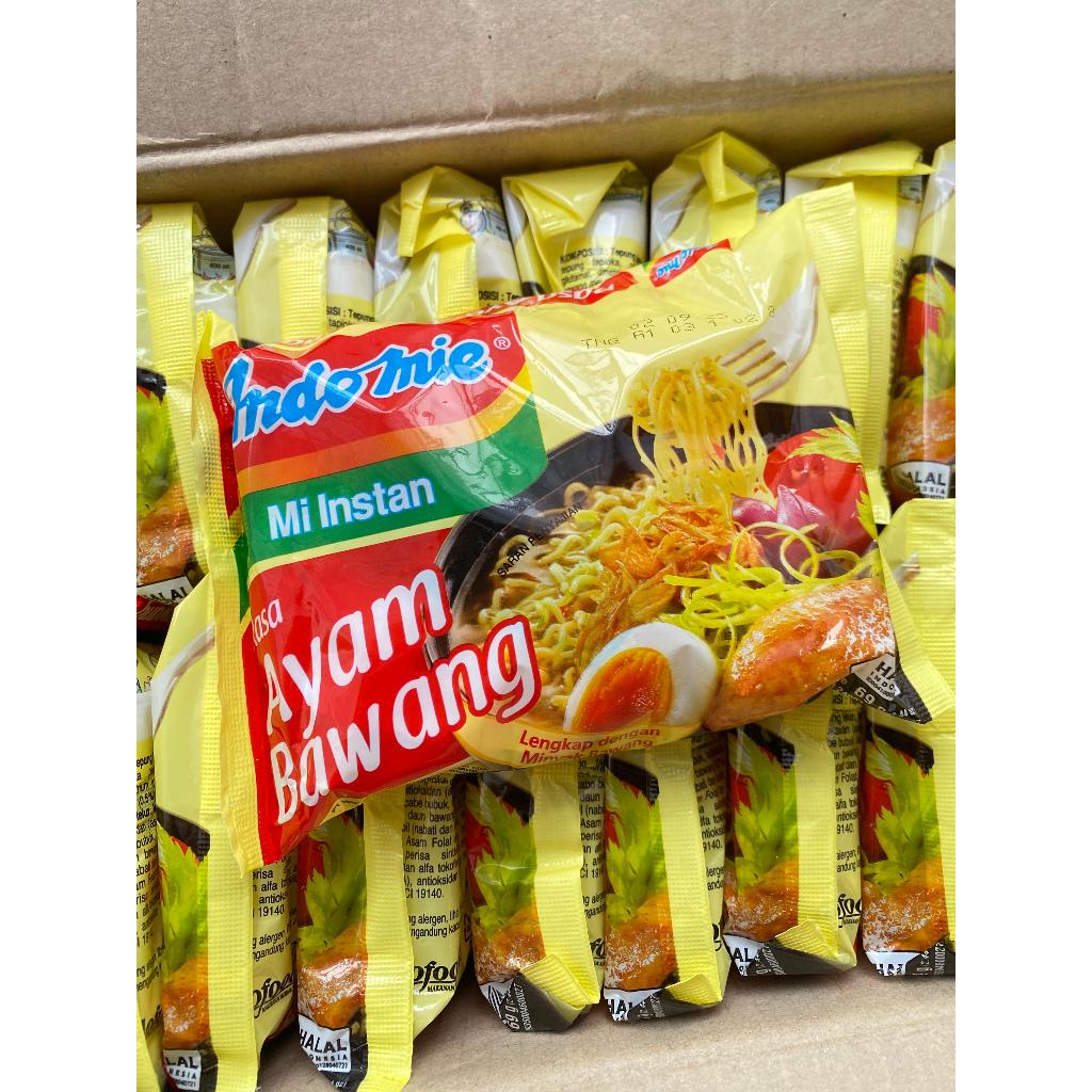 

Indomie Mie Instan Rasa Ayam Bawang Isi 5 Pcs