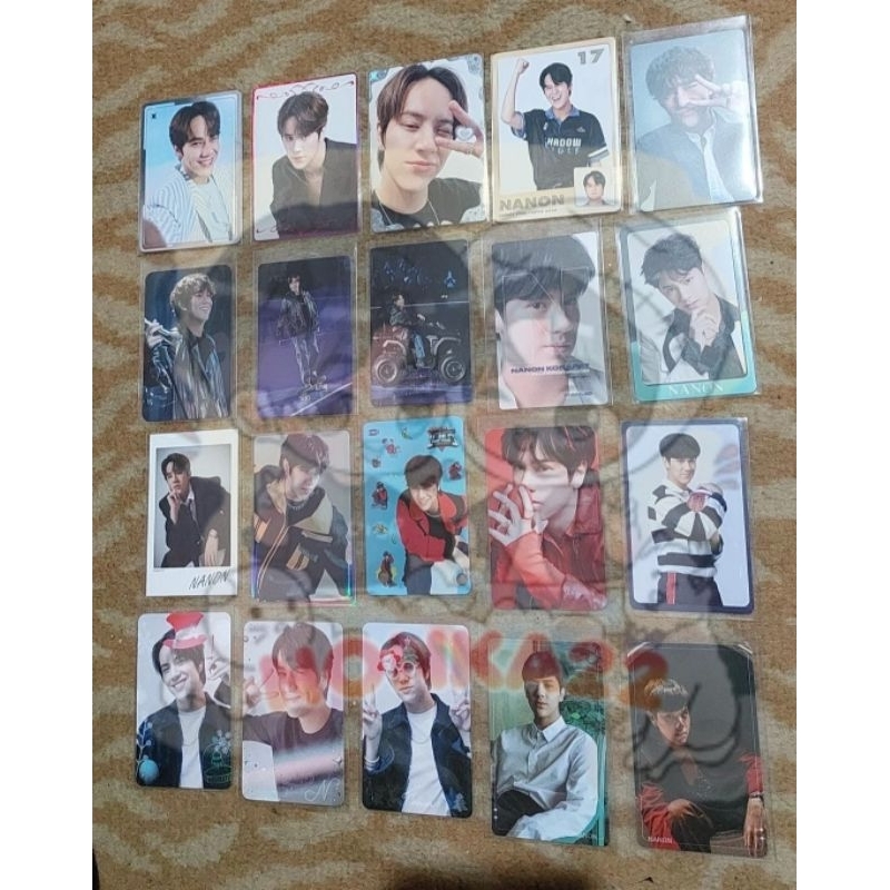 Photocard Nanon Korapat Official GMMTV