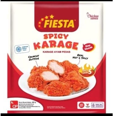 

Fiesta Spicy Karage Ayam Karage Pedas. 400 gram