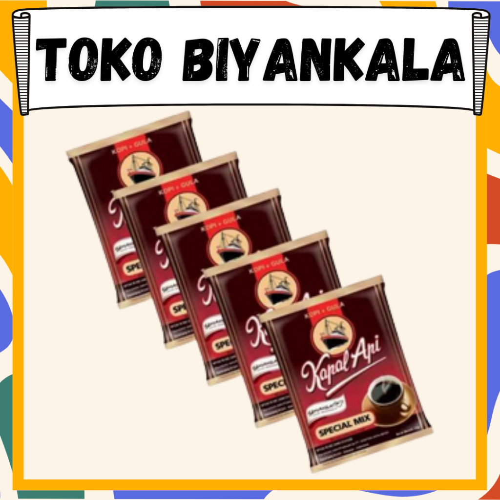 

✅ TOKO BIYANKALA ❤️ KAPAL API SPECIAL MIX 5 PCS