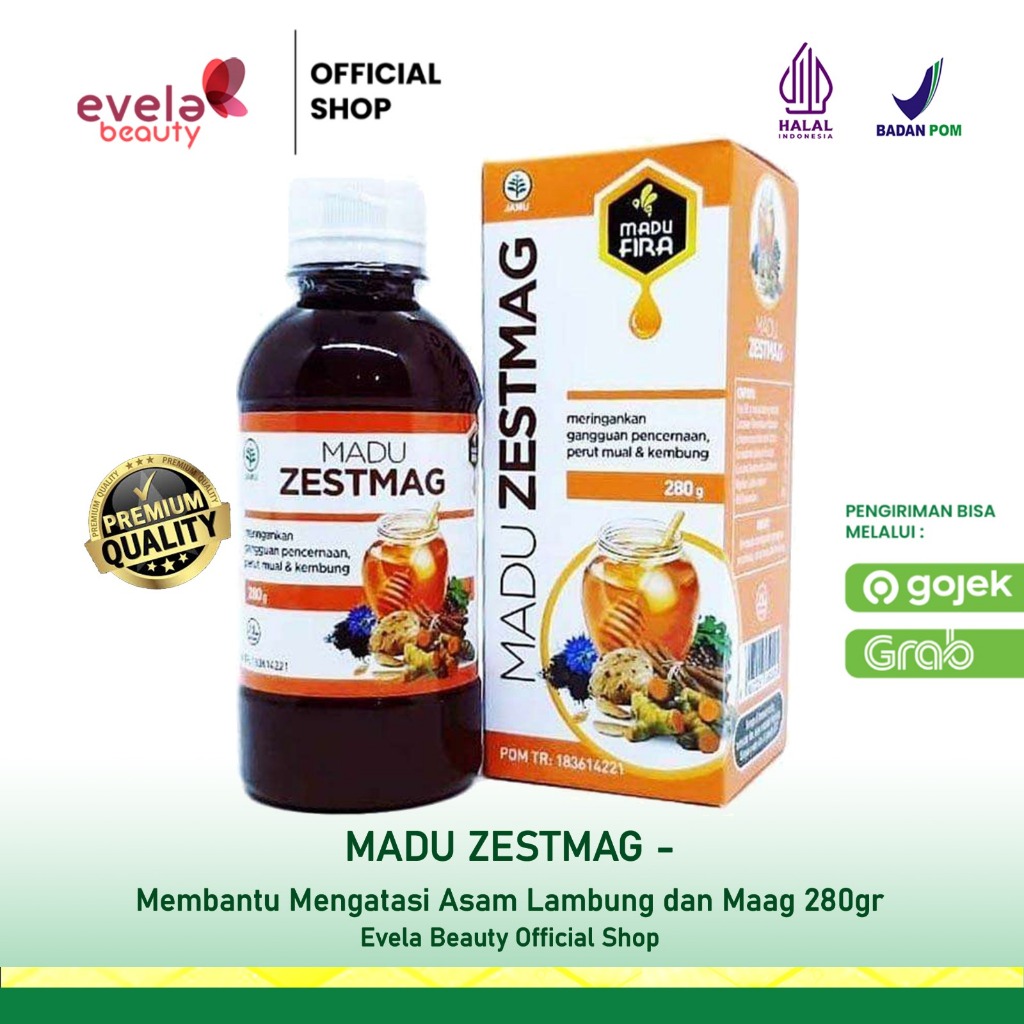 

MADU ZESTMAG - Membantu Mengatasi Asam Lambung dan Maag 280gr