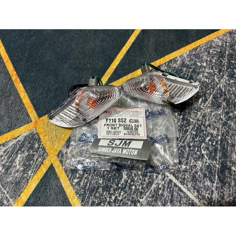 Lampu sen depan riting sen kiri kanan set yamaha fizr f1zr FIZR import malaysia