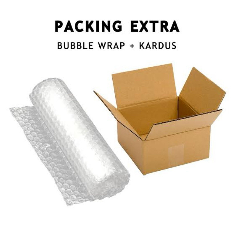 

Packing Bubble Wrap dan Kardus