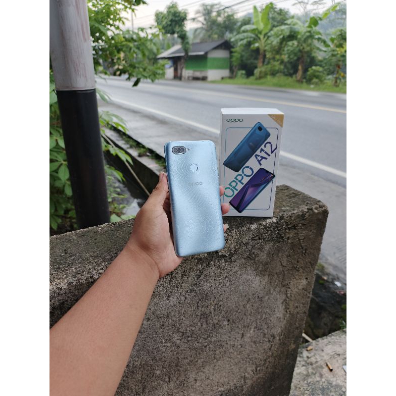 [SECOND] OPPO A12 3/32GB FULLSET
