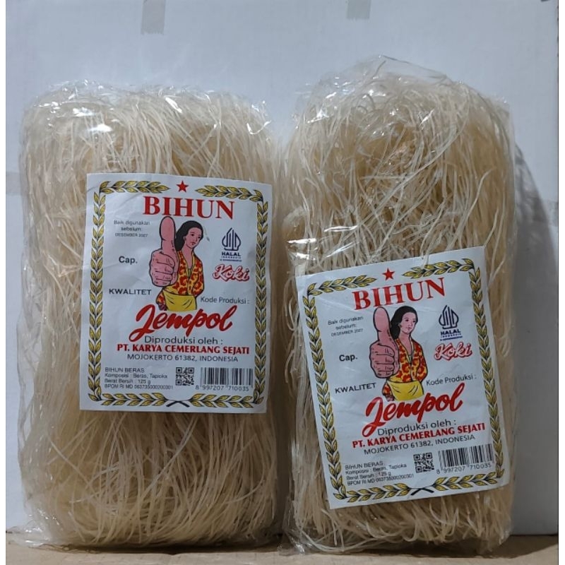 

Bihun cap koki jempol 125gram