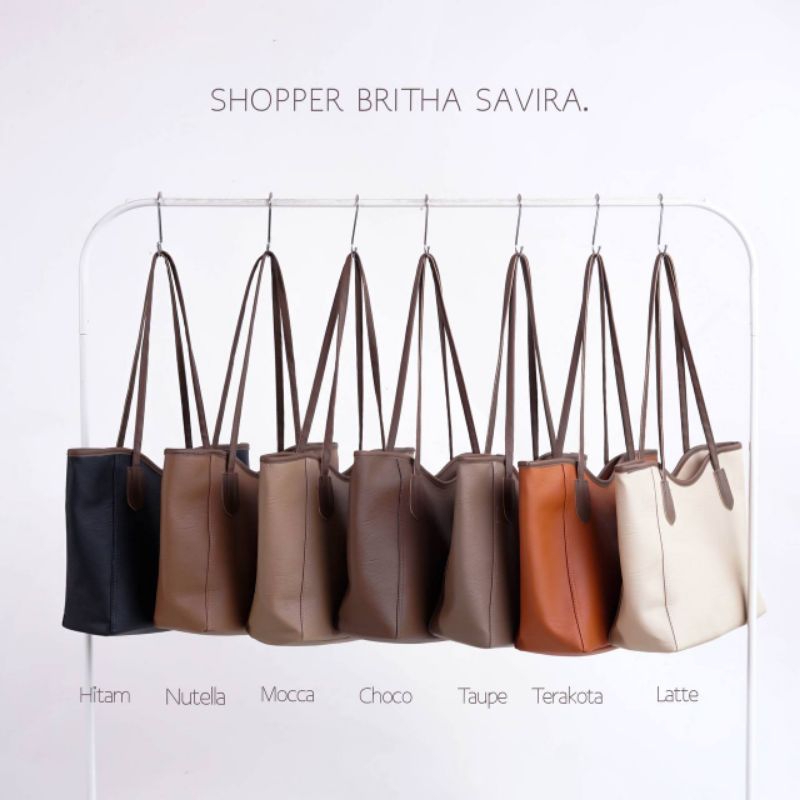 (VIONA BAG) TAS VIONA SHOPPERBAG - tas simple tas perempuan tas kuliah tas viral