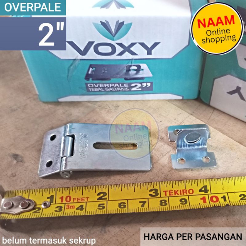 (2") RUMAH GEMBOK 2 IN - PLAT OVER PALE KUNCI GEMBOK 2 INCI - ENGSEL KUNCIAN GEMBOK OPERPAL - OVERPA