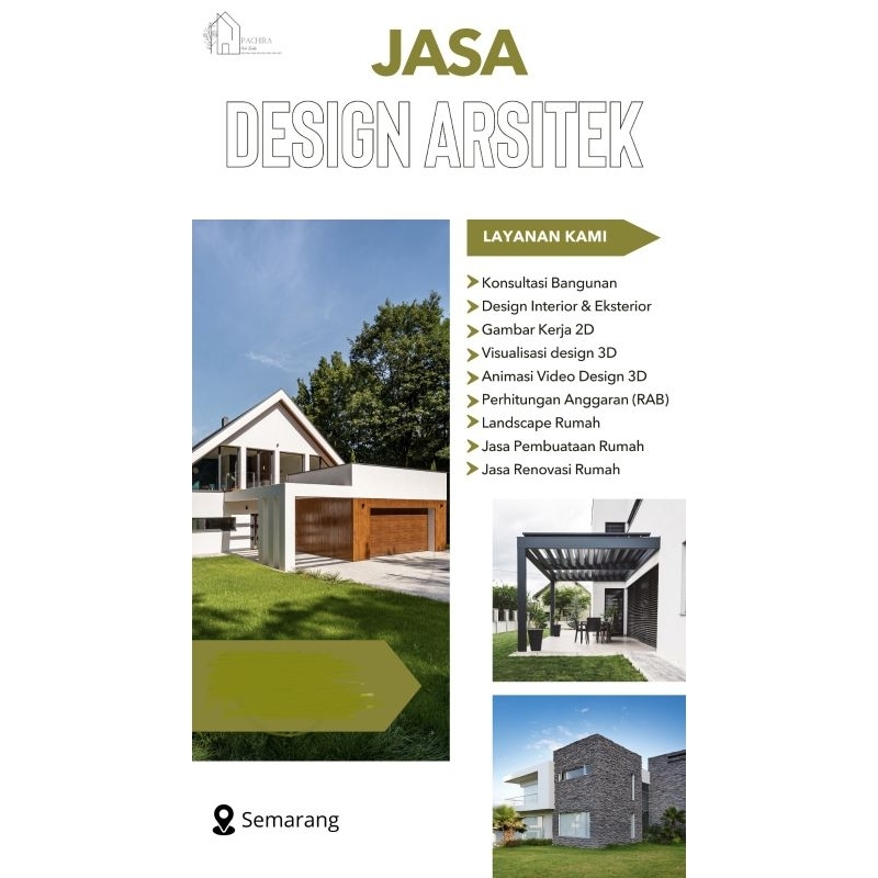 jasa desain rumah/taman/kost dll paket 3D sederhana