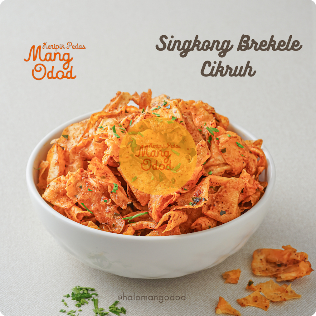 

(250g/500g/1000g) Singkong BREKELE CIKRUH khas Mang Odod. Super Renyah, Banyak Minyak, GURIH!