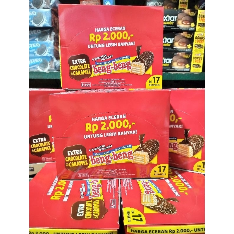 

Beng Beng Wafer Chocolate ( isi 17 pcs )