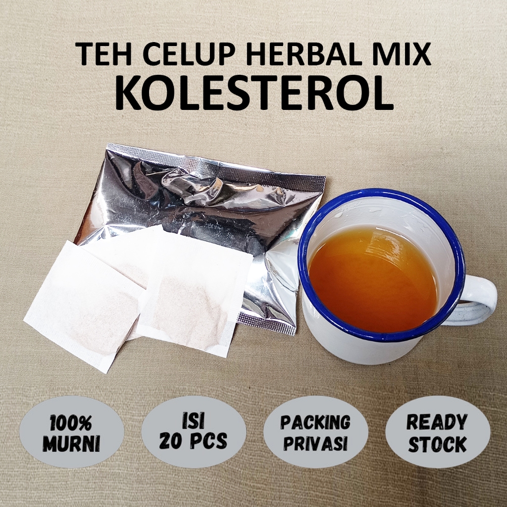 

KOLESTEROLTeh Celup Herbal Mix Jamu Babah Kuya Ramuan Herbal Nyeri Sendi Kesemutan Kebas