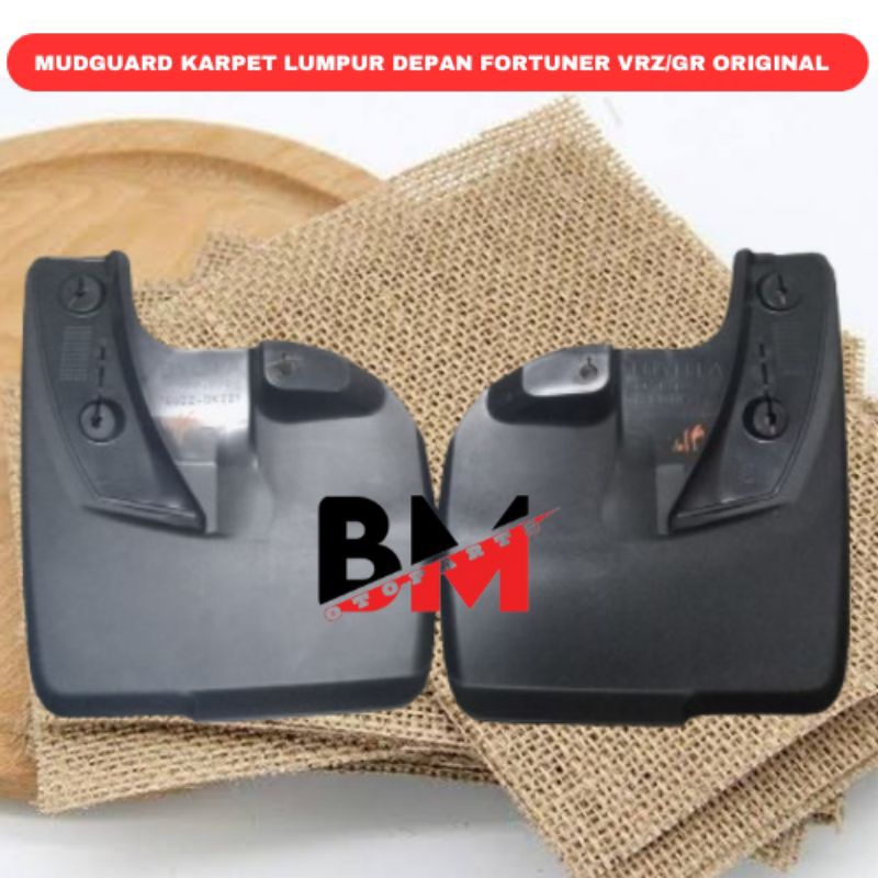 Mudguard Karpet Lumpur Depan Fortuner VRZ/Fortuner GR Original