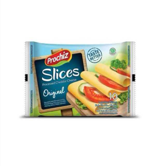 

PROCHIZ Slices Keju Cheddar Lembaran 10 s