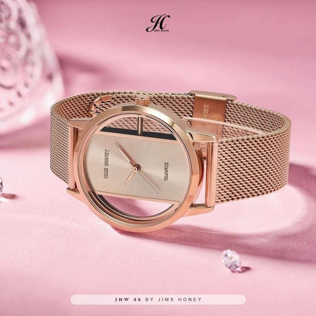 JIMS HONEY JHW 38 Jam Tangan Wanita Cewek Jimshoney Murah Elegan Fashion Casual Terbaru