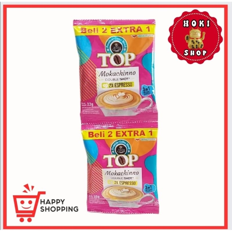 

Top Coffe Mokachinno 1renceng 15pcs / Top Mokachinno / Top Kopi Mokachino