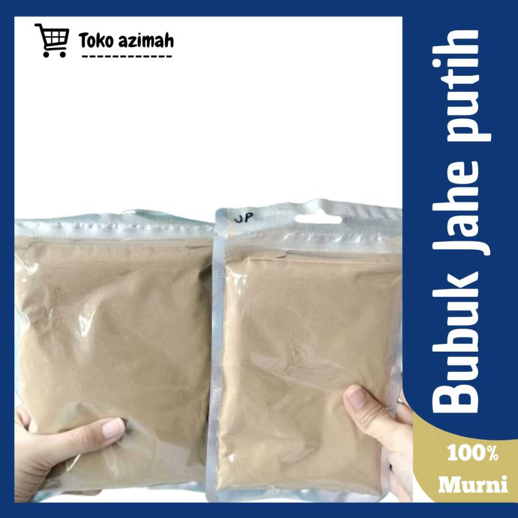 

SERBUK JAHE PUTIH PREMIUM 100% MURNI