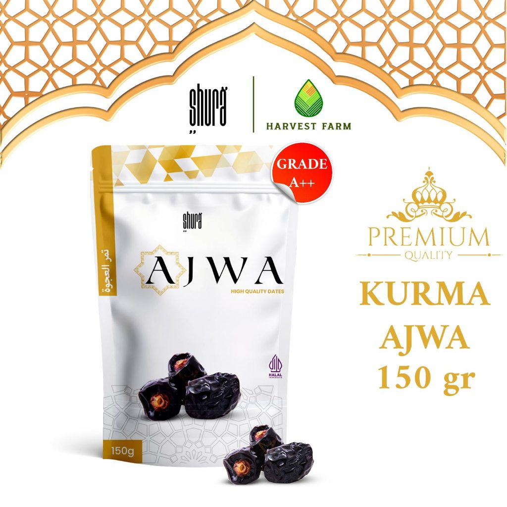 

Shura Kurma Ajwa High Quality Dates Nabi Pouch 150gr