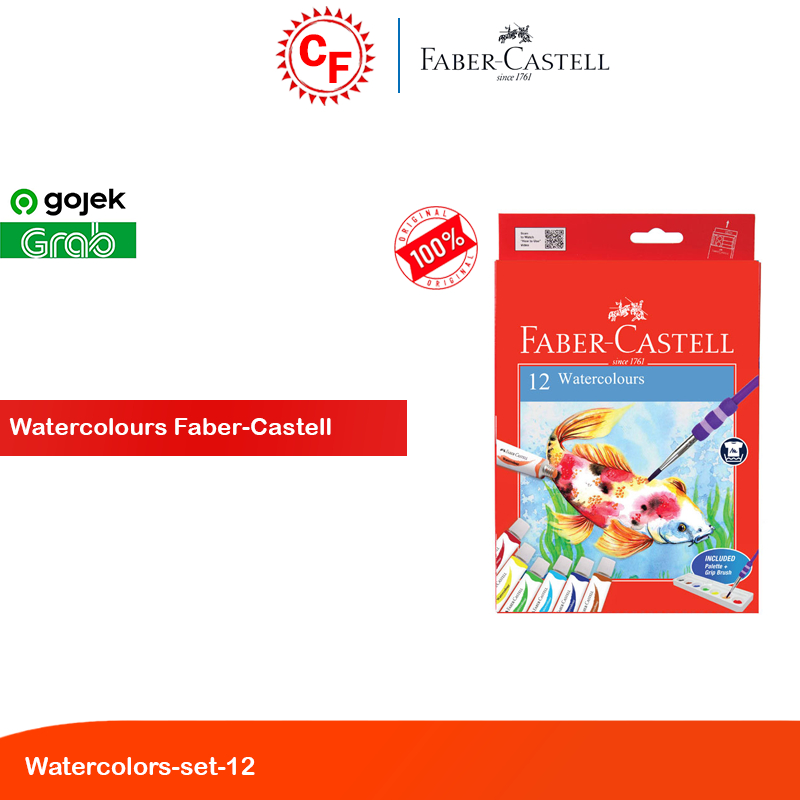 

Watercolours Faber-Castell set-12