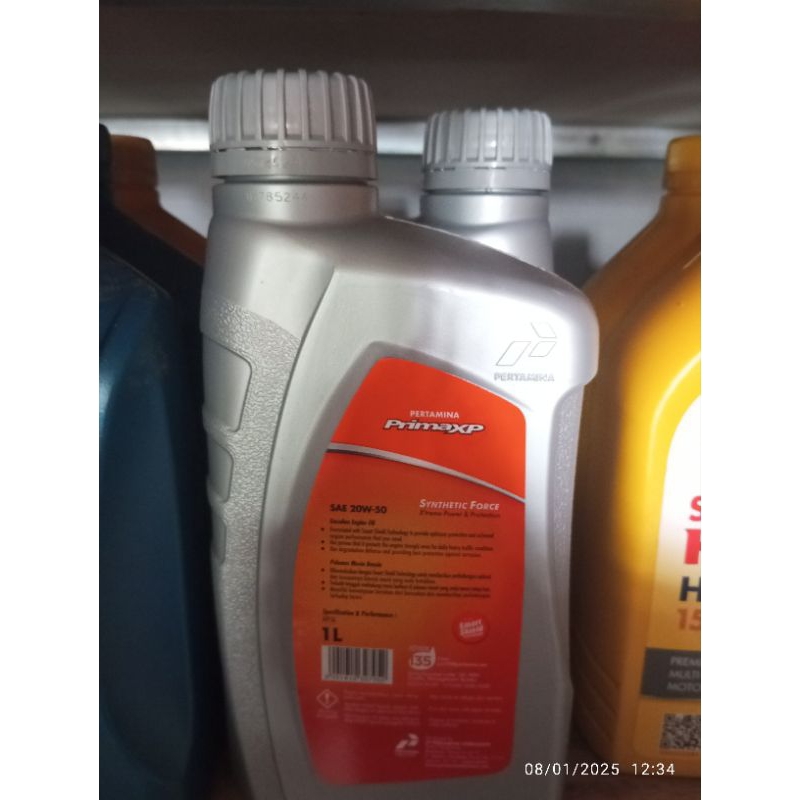 oli mesin motor 4 tak pertamina primaXP 1L original produk