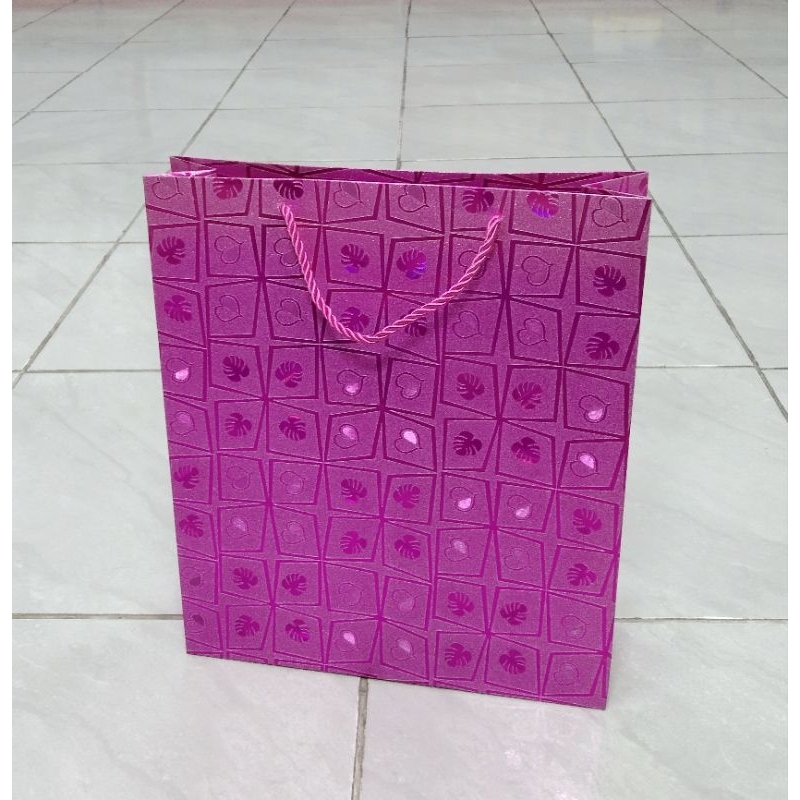 

PAPER BAG WARNA GLITTER / TAS KADO WARNA GLITTER