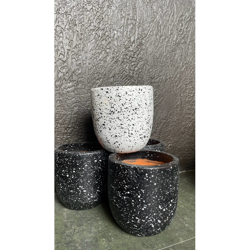 pot tanaman gerabah estetik pot teracota kapsul kecil