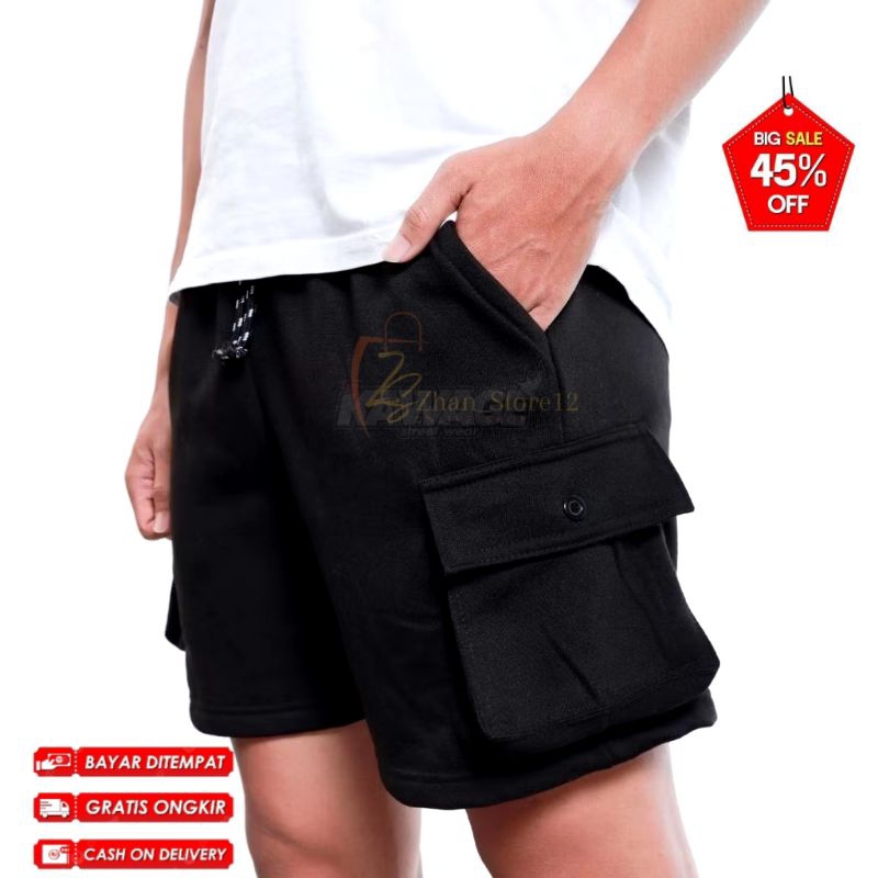 Celana Cargo Pendek Pria / CELANA BROADSHORT CARGO DISTRO / Celana santai / OOTD