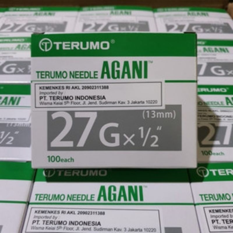 TERUMO - AGHANI NEEDLE 27G