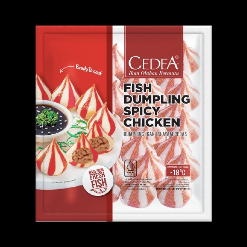 

cedea dumpling spicy chicken 500g