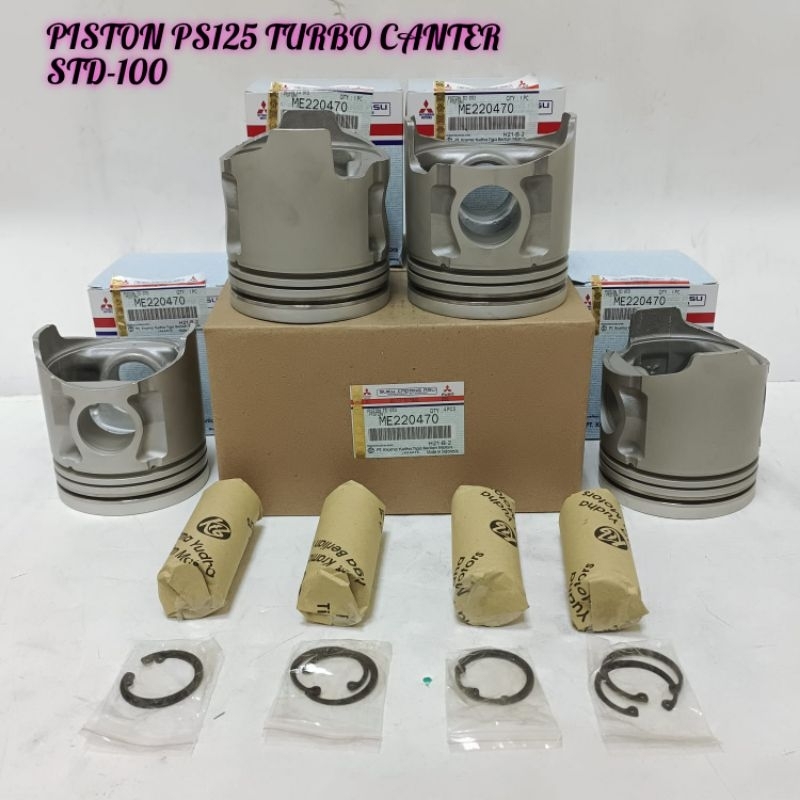 PISTON SEHER ASSY MITSUBISHI PS125 CANTER TURBO PS110 TURBO PS136 ORI BERGARANSI