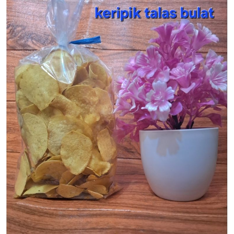 

KERIPIK TALAS ASIN BULAT