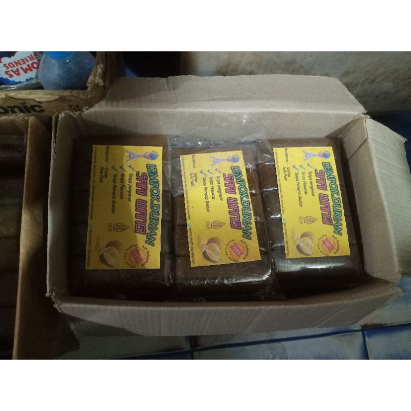 

Dodol durian kemasan 1kg. min order 10kg