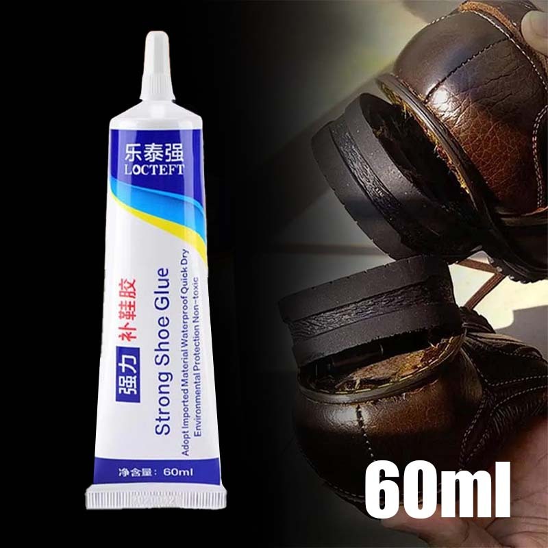 60ml Lem Buat Sepatu Lem Kuat Sepatu  Tahan Air Lem Perbaikan Sepatu Kuat Lem Sandal Karet Universal