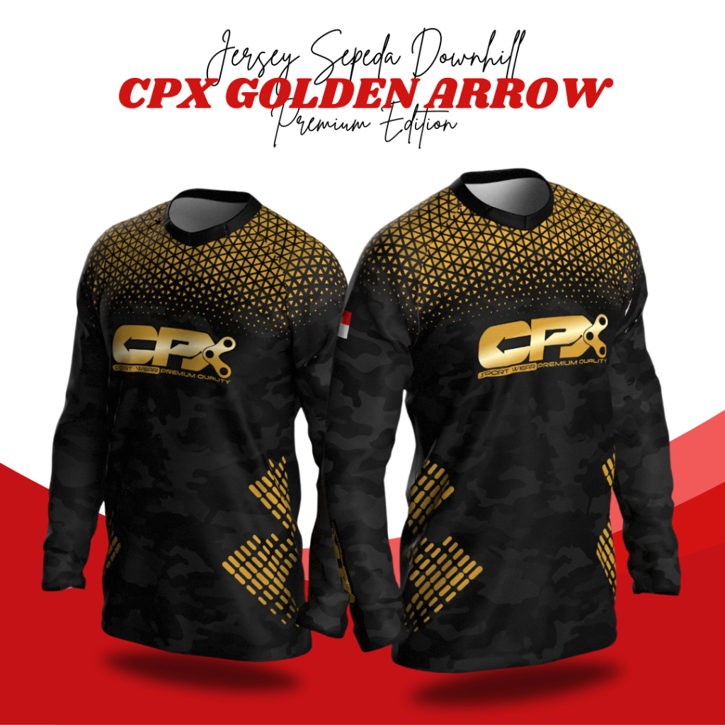 CPX Jersey Sepeda Gunung kaos Trail motocross cross Gowes Downhill Mtb Original Full Printing