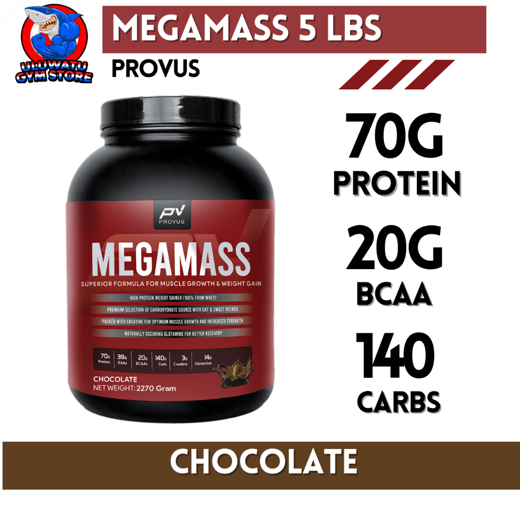 Provus Megamass Mega Mass 5 Lbs - Chocolate