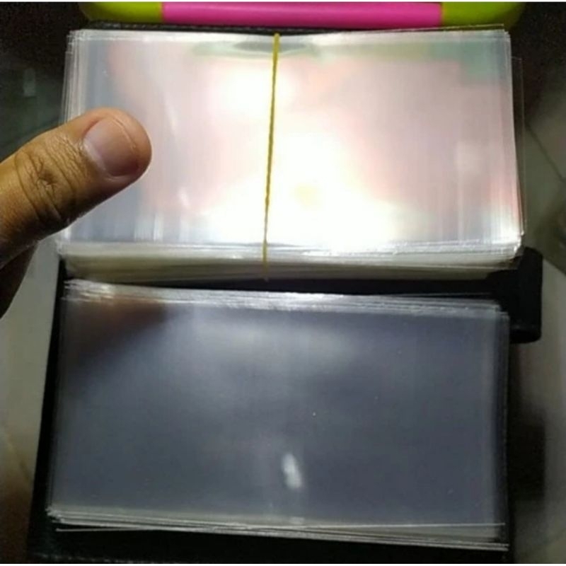 plastik opp uang kuno ukuran 8x15 cm