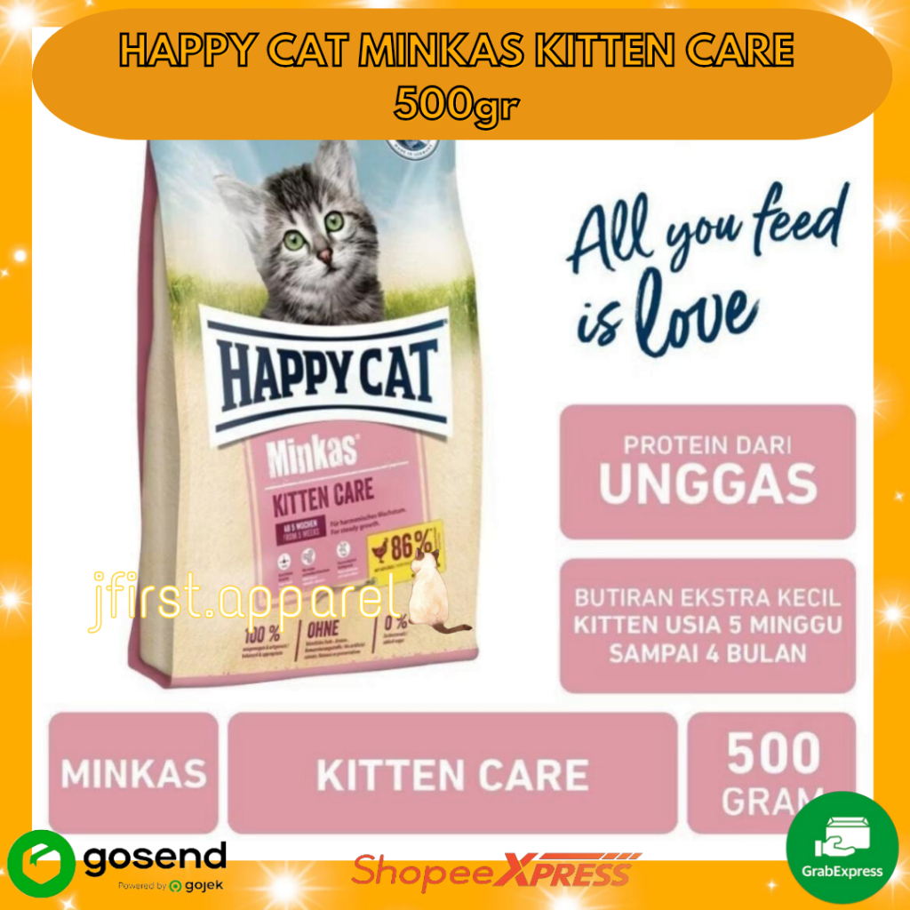 HAPPY CAT MINKAS KITTEN CARE 500g | HAPPY CAT KITTEN DRY