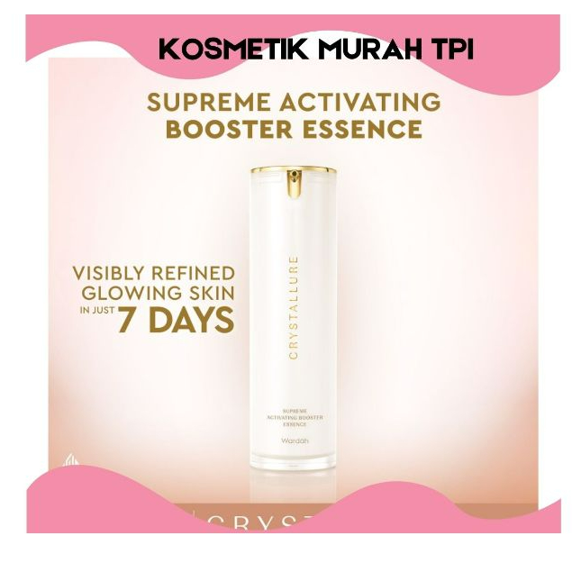 #KOSMETIKMURAHTPI#  Crystallure Supreme Activating Booster Essence #booster #essence #crystallure