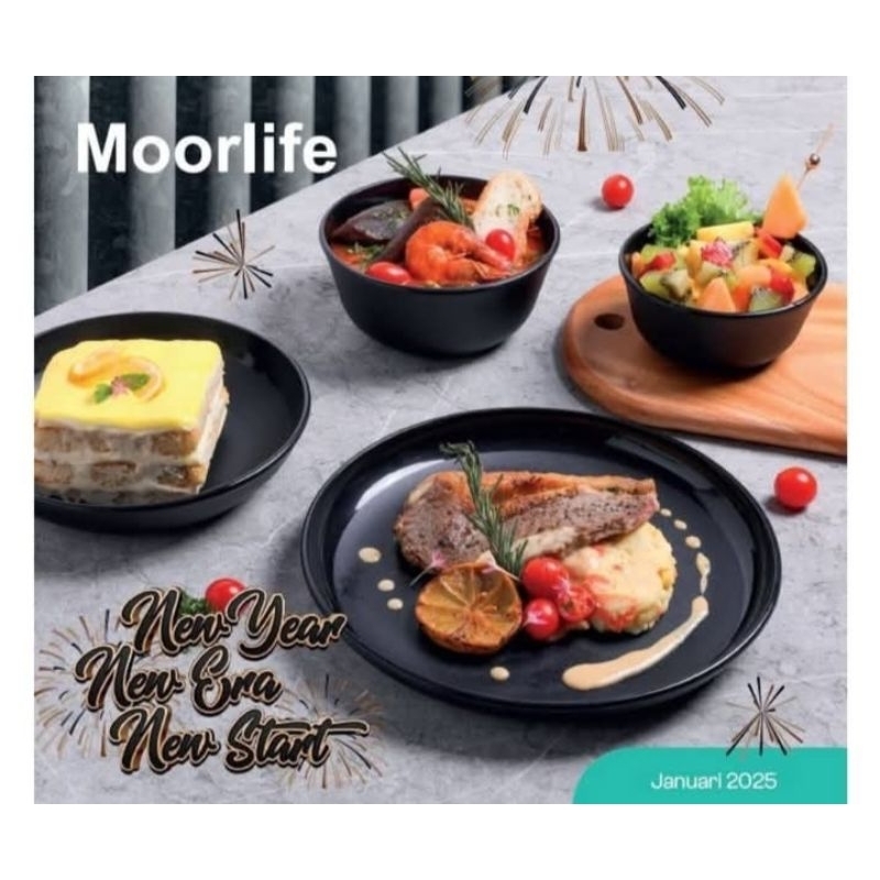 Piring Set Hitam Moorlife